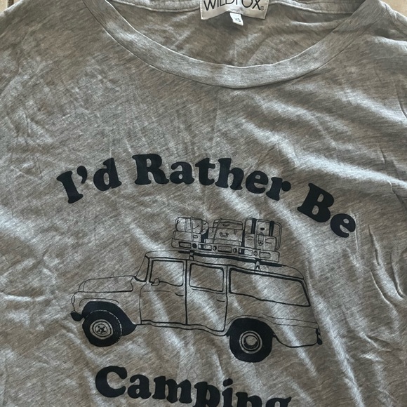 Wildfox ID Rather Be Camping Long Sleeve - Picture 4 of 4